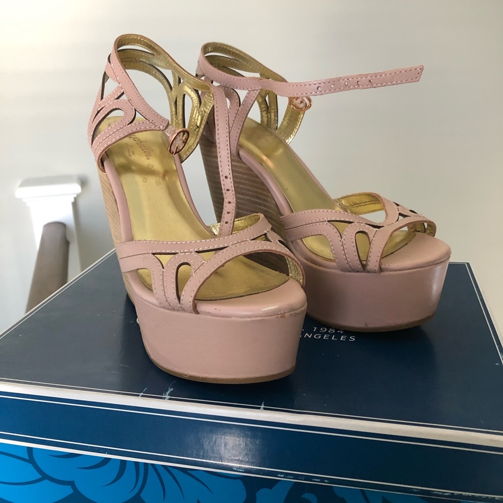 Seychelles Mauve (pink) Wedges